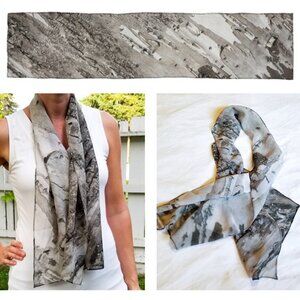 silk georgette scarf